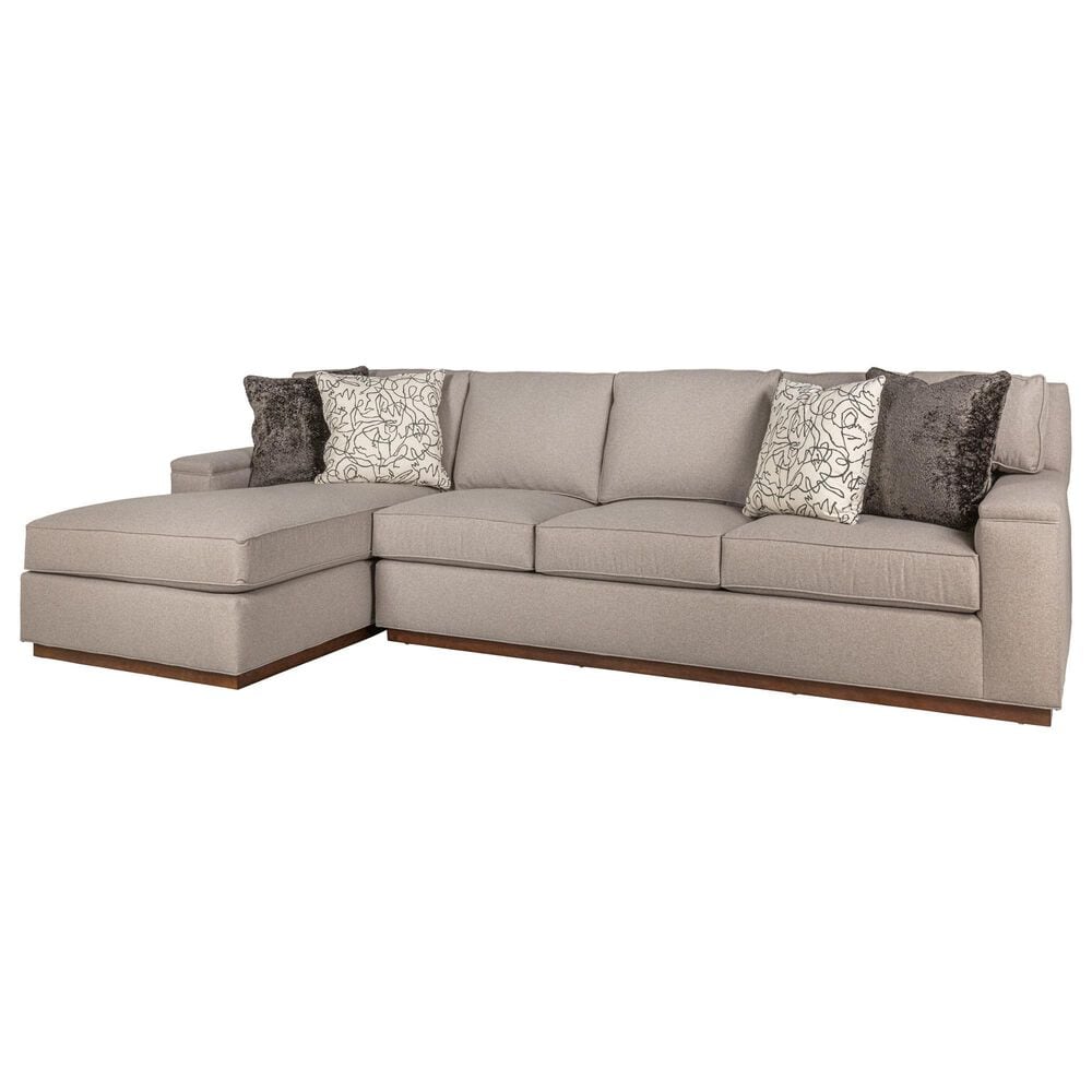 Century Furniture Cornerstone 2-Piece Sectional in Taupe, , large