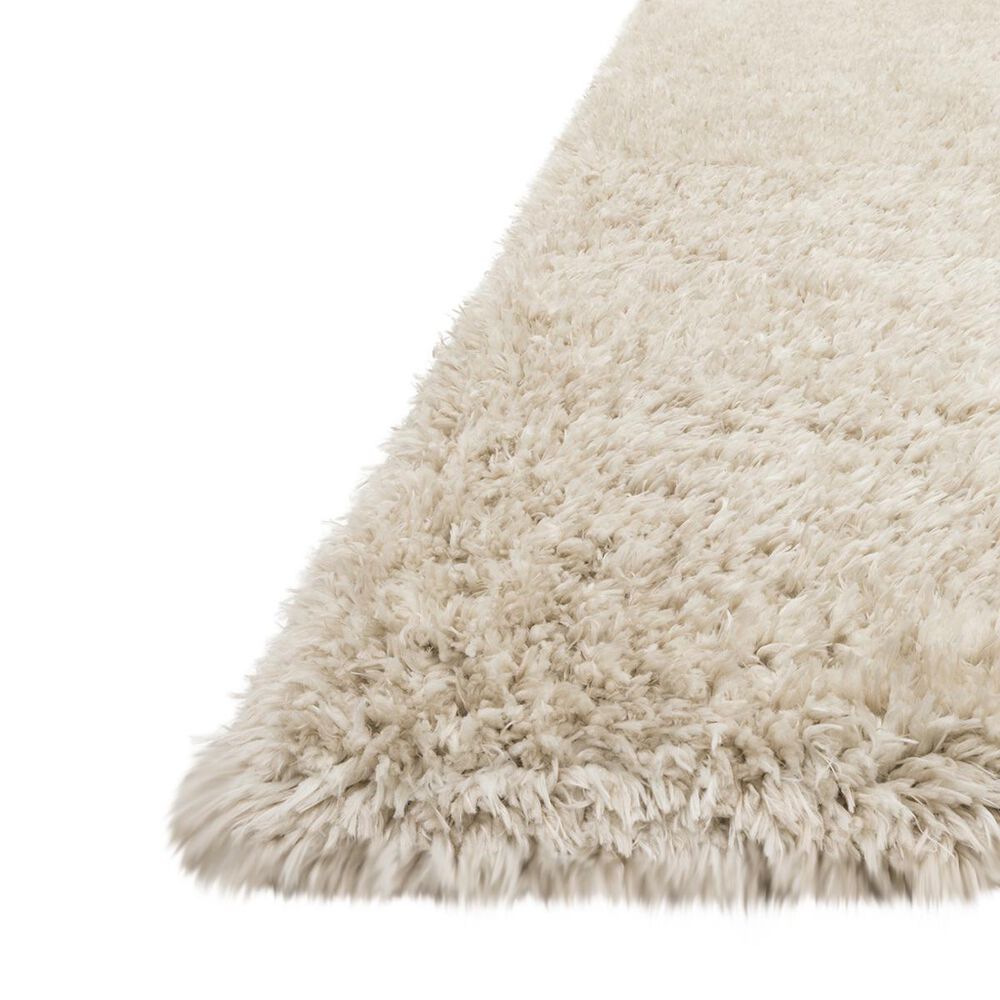Loloi Kayla Shag KAY-01 3&#39;9&quot; x 5&#39;9&quot; Beige Area Rug, , large