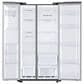 Samsung 4-Piece Kitchen Package with 27.4 Cu. Ft. Side-by-Side Refrigerator and 6.3 Cu. Ft. Smart Freestanding Electric Range in Stainless Steel, , large