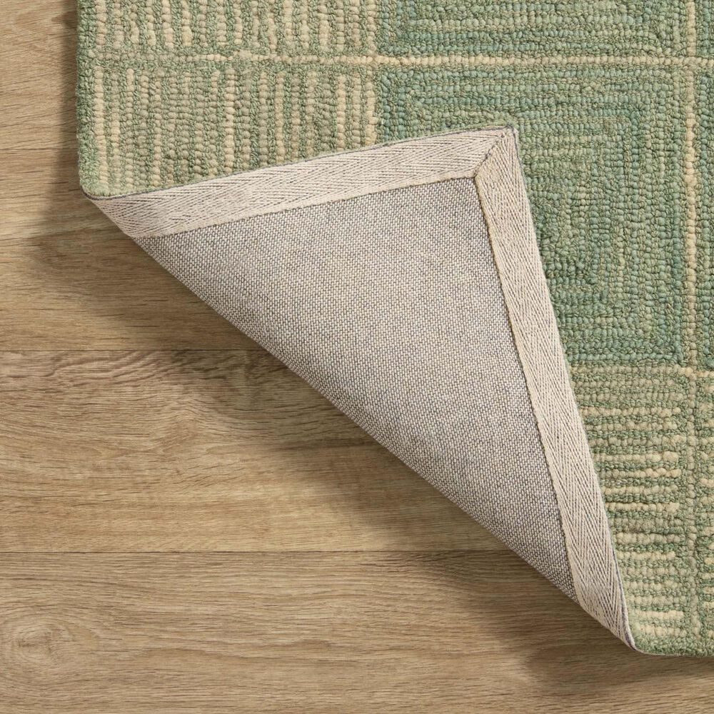 Chris Loves Julia x Loloi Francis 2&#39;6&quot; x 7&#39;6&quot; Green and Natural Runner, , large