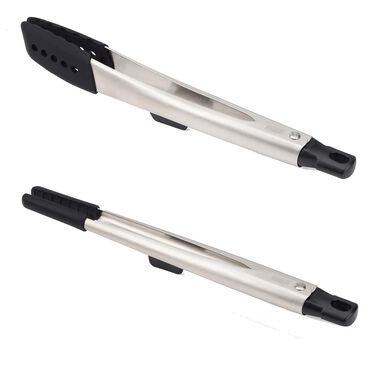 Joseph Joseph Elevate 2-Piece Tong in Stainless Steel, , large