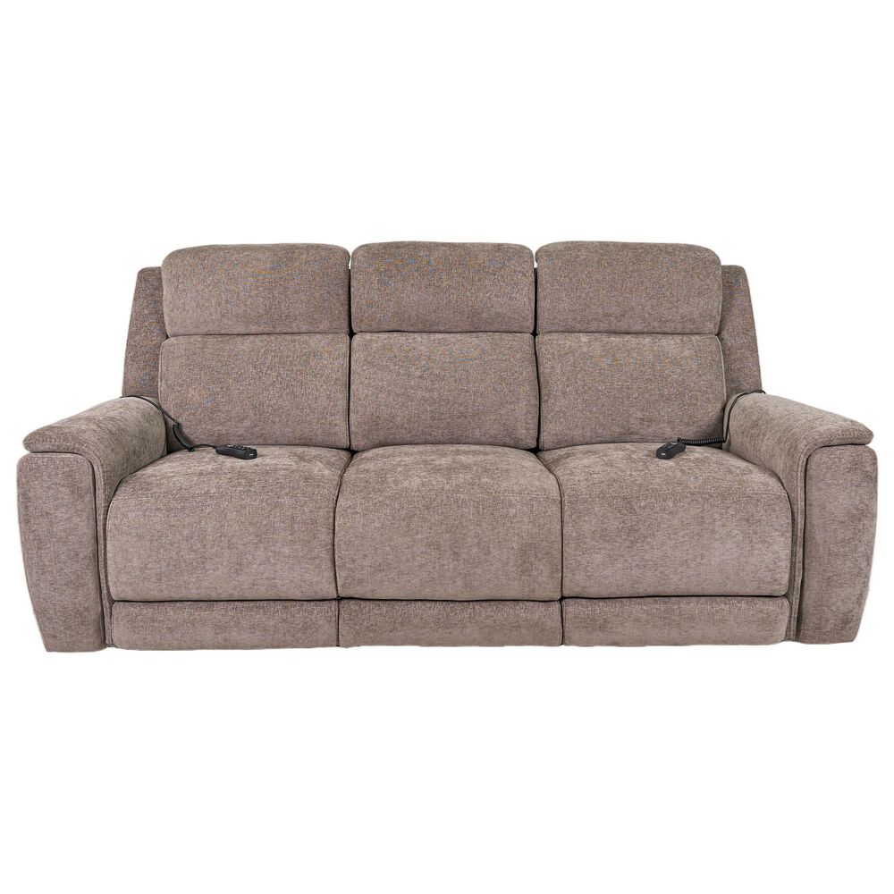 Synergy Home Furnishings Llc Power Reclining Sofa with Air Massage in Rex Bungee Cord, , large