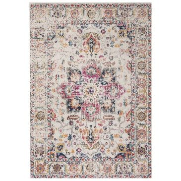 Safavieh Madison MAD603R 4" x 6" Fuchsia and Ivory Area Rug, , large