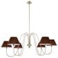 Southern Lighting Asher 6-Light Chandelier in Brushed Nickle, , large