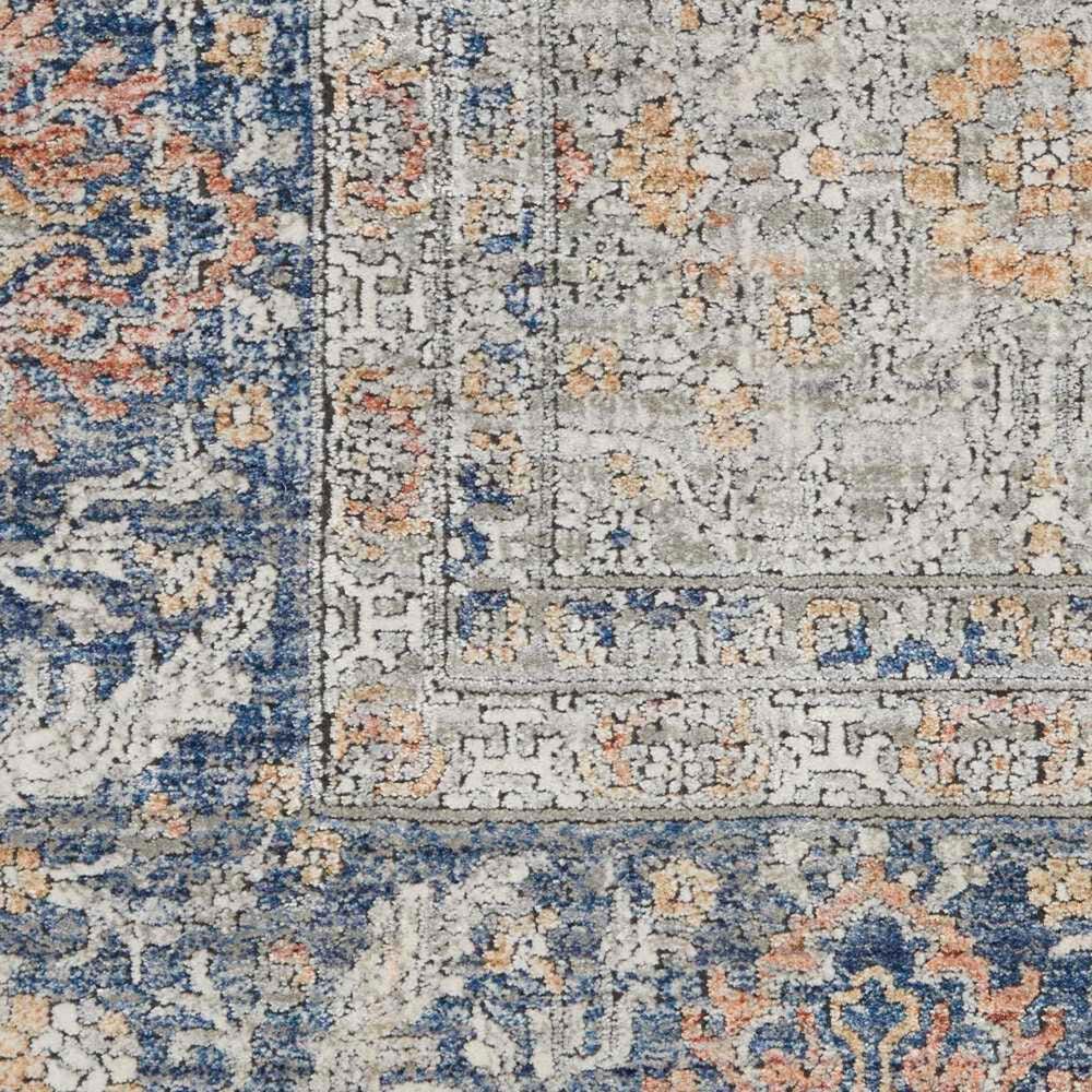 Nourison Starry Nights STN08 10&#39; x 13&#39; Grey Area Rug, , large