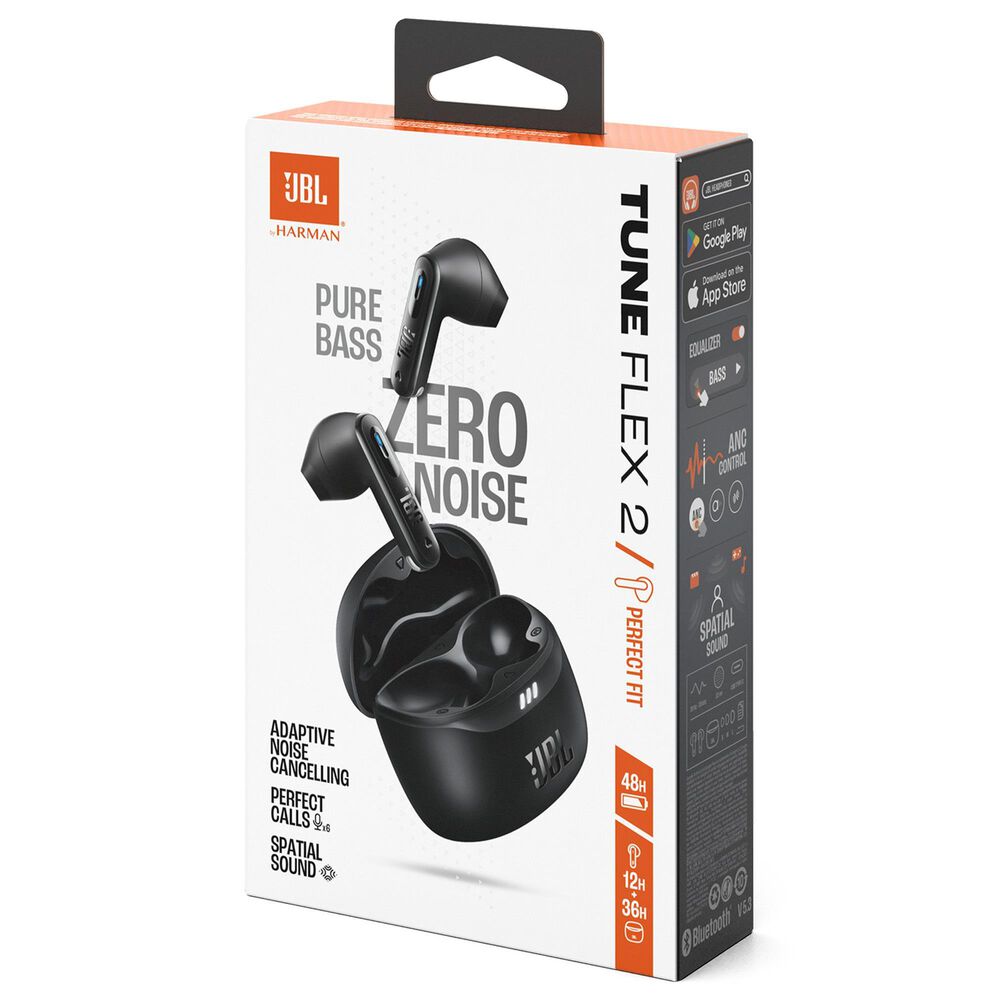 JBL Tune Flex 2 True Wireless Earbuds in Black, , large