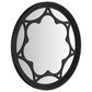 Vantage Atrium Round Mirror in Sable Black, , large