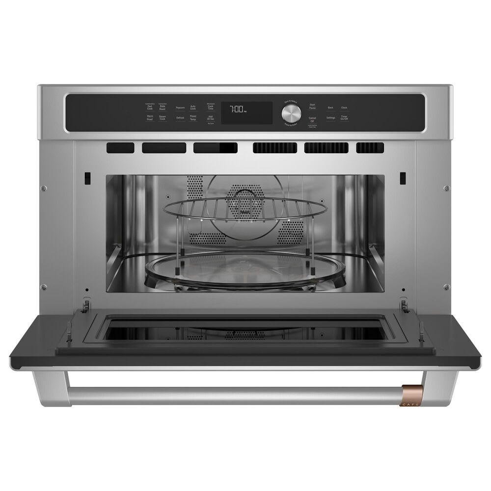 GE Appliances 1.7 Cu. Ft. Built-In Microwave/Convection Oven in Stainless Steel, , large
