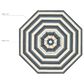 Garden Party 9 Umbrella with Stand, , large