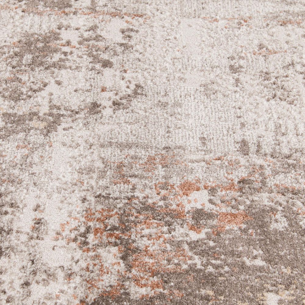 Central Oriental Heirloom Delores Champagne and Tan 7'10" x 9'10" Area Rug, , large