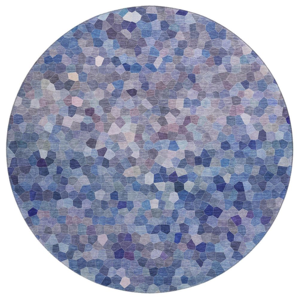 Dalyn Rug Company Kaleidoscope Baltic 8" Round Indoor/Outdoor Area Rug, , large