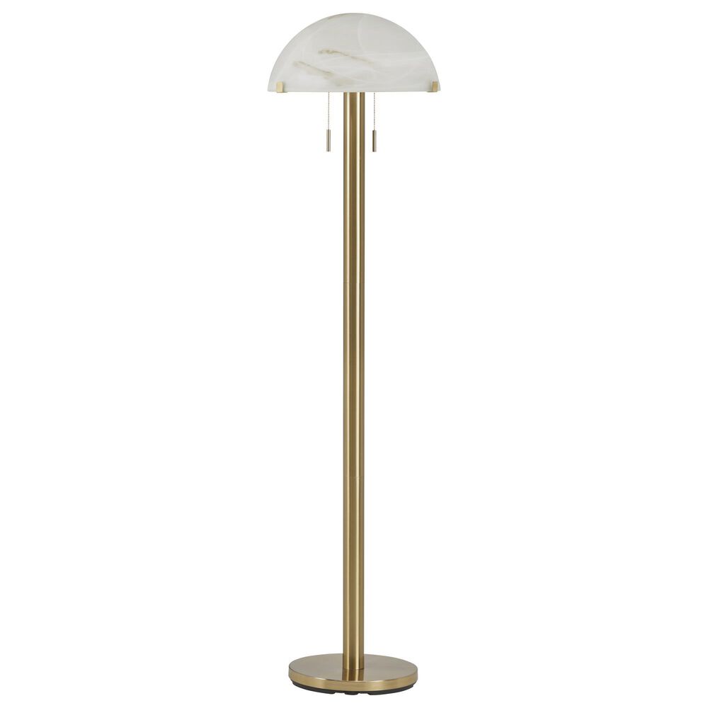Ashley Tobbinsen Floor Lamp in Brass, , large