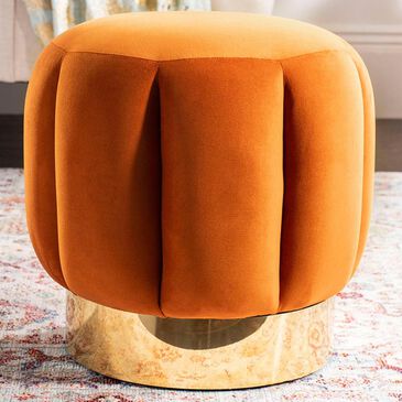Safavieh Maxine Ottoman in Sienna, , large