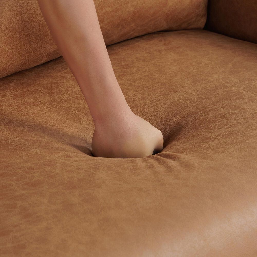 Lifestyle Solutions Glenmont Convertible Sofa in Brown, , large