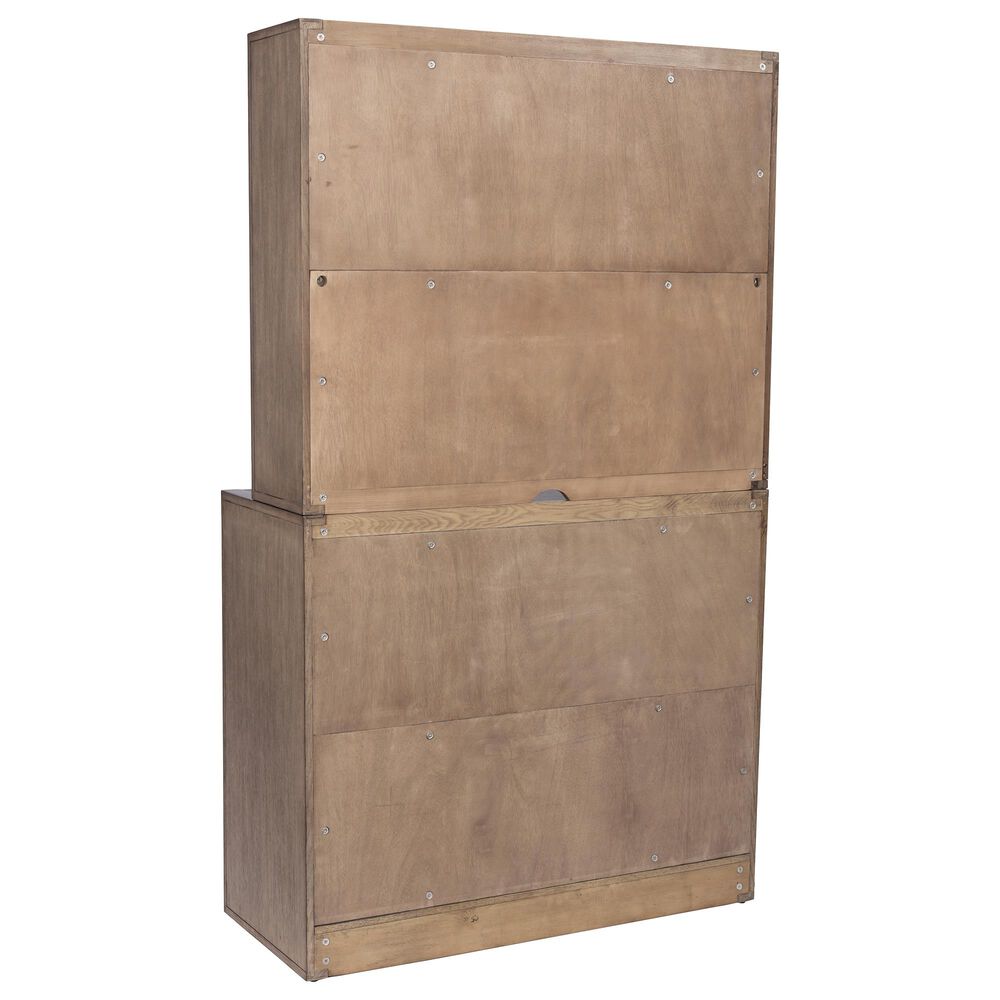 Homestyles Big Sur Buffet with Hutch in Brown, , large