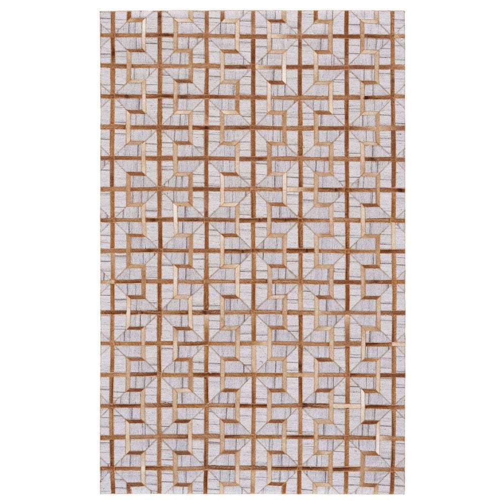 Feizy Fannin 2" x 3" Sudan and Slate Area Rug, , large