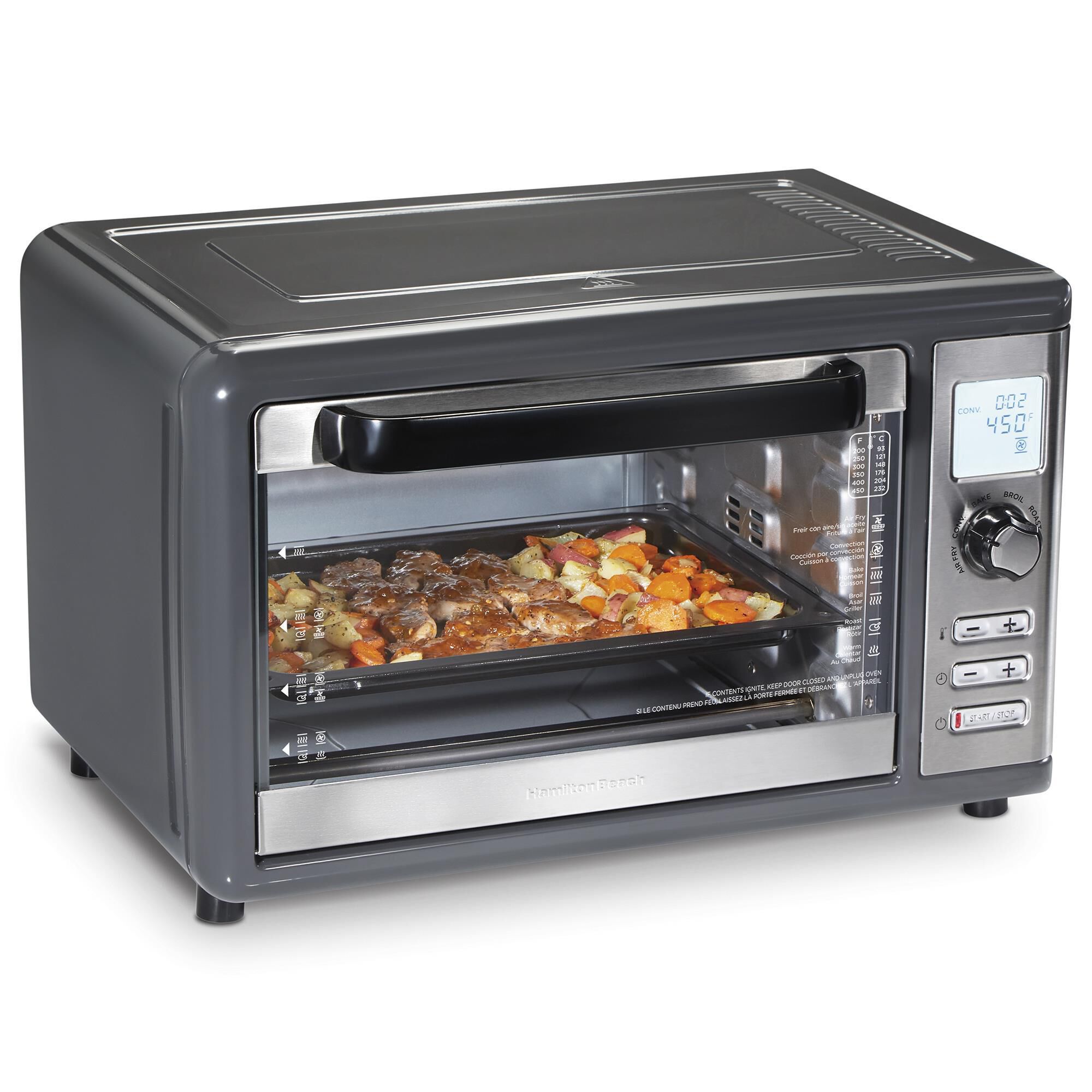 Hamilton Beach 1.12 Cu Ft Sure Crisp XL Digital Air Fryer Oven in