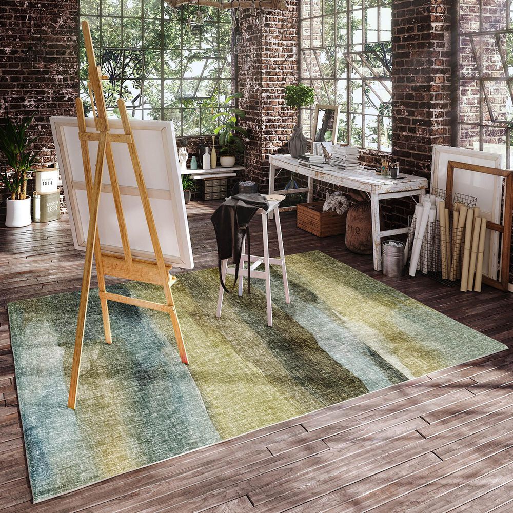Dalyn Rug Company Boca BO4 Khaki 9&#39; x 12&#39; Area Rug, , large