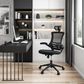 Rta Products Llc Modern High-Back Mesh Executive Office Chair with Headrest and Flip-Up Arms in Black, , large