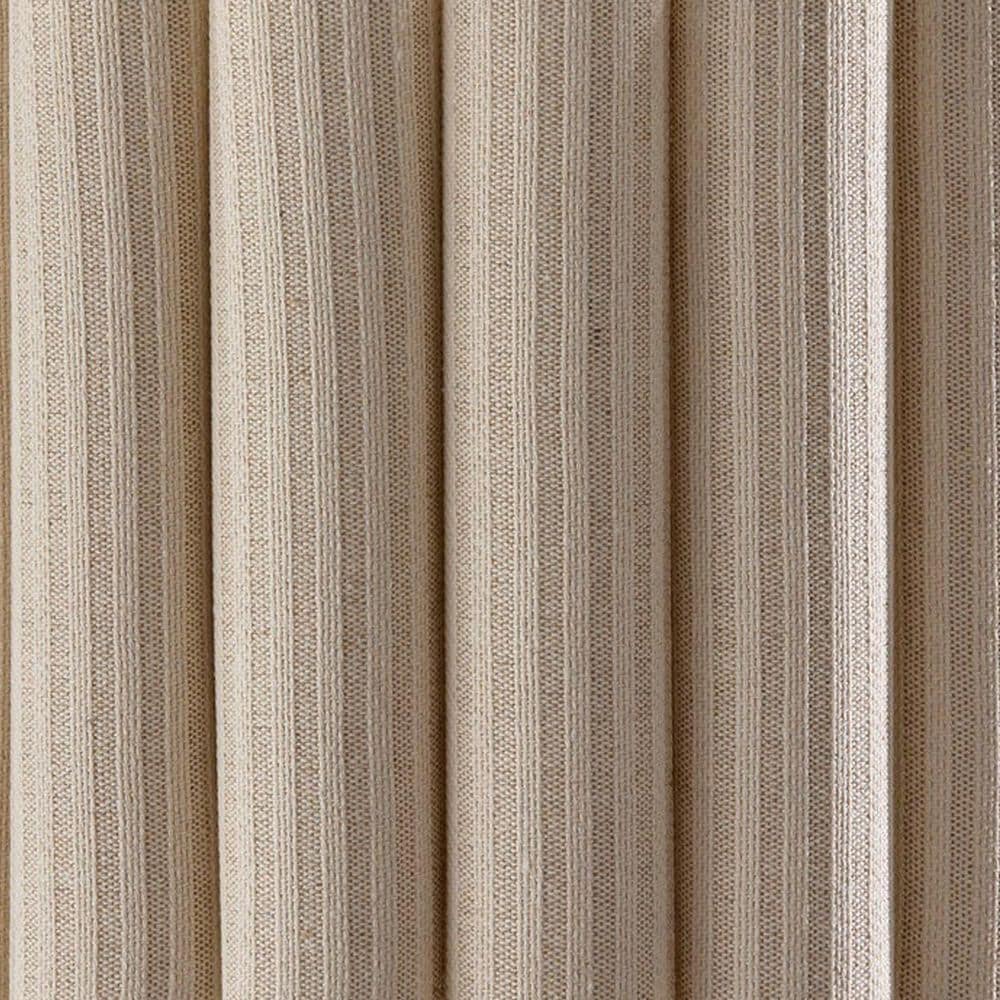 Adesso Caldwell Floor Lamp in Black and Natural, , large