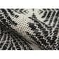 Momeni River RIV-1 3"6" x 5"6" Black Area Rug, , large