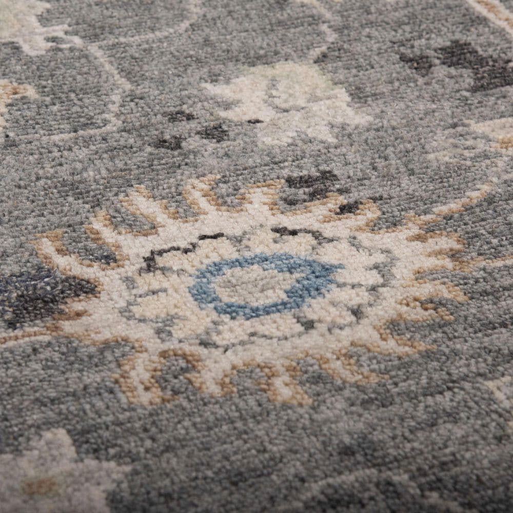 Rizzy Hallmark 6&#39; x 9&#39; Charcoal Area Rug, , large