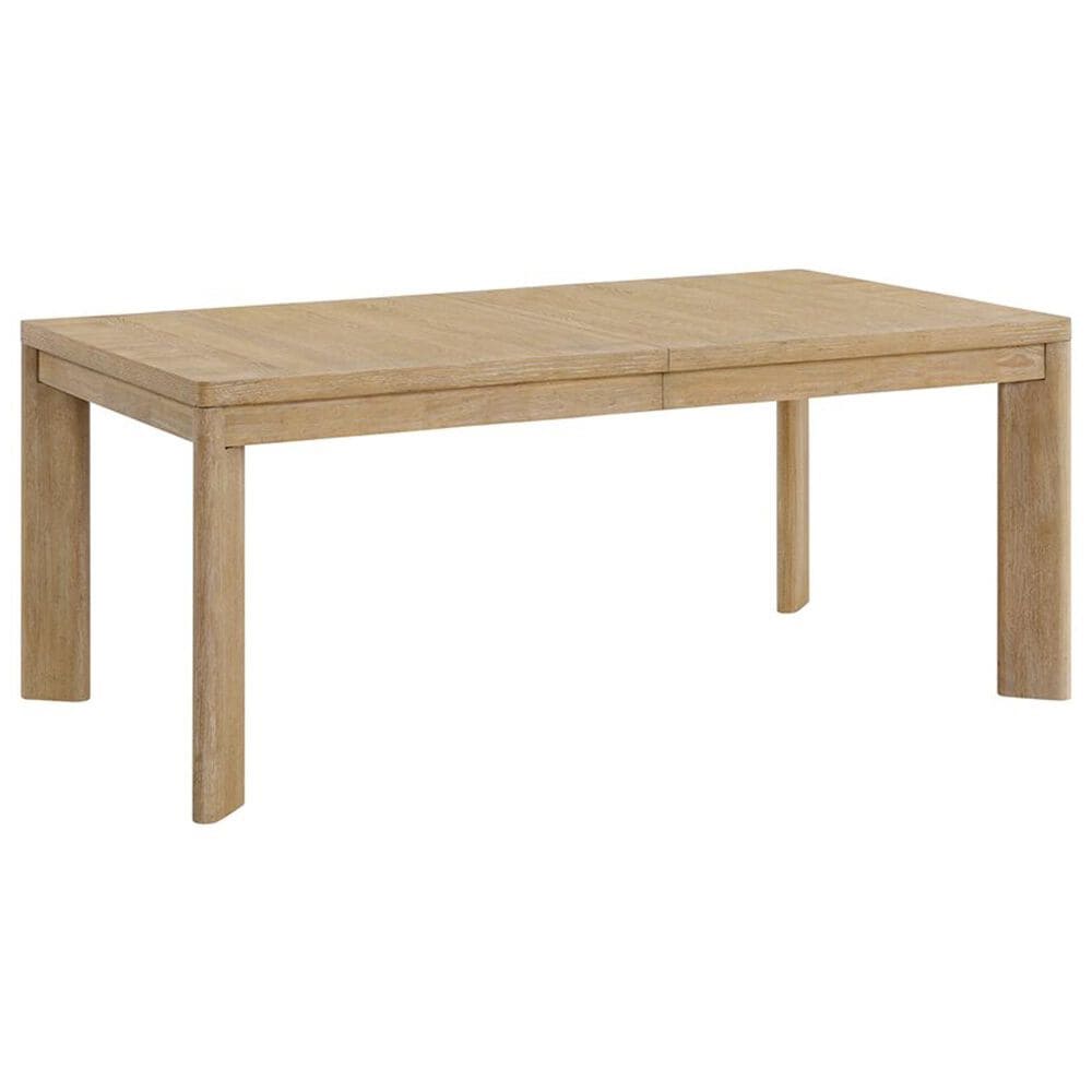 Emerald Home Furnishings Pacific Grove Leg Dining Table in Sand Dune - Table Only, , large