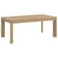 Emerald Home Furnishings Pacific Grove Leg Dining Table in Sand Dune - Table Only, , large