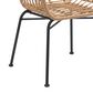 Zuo Modern Lyon Dining Chair in Natural/Black (Set of 2), , large