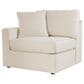 Ashley Modmax 3-Piece Stationary Loveseat with Storage Console in Oyster, , large
