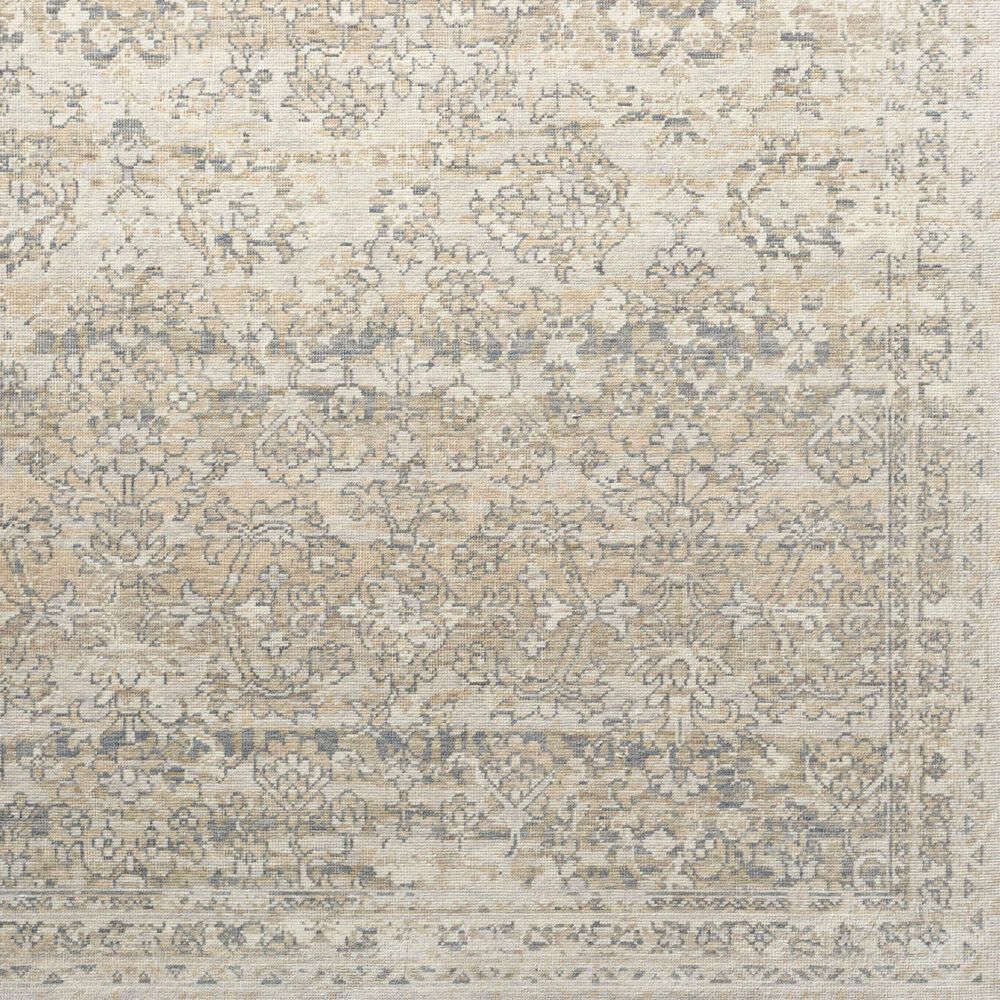 Surya Once Upon a Time Light Gray, Gray, Ivory, Tan and Light Brown 2'11" x 9'10" Runner, , large
