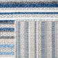 Safavieh Cabana CBN323F 5"3" x 7"7" Grey and Blue Indoor/Outdoor Area Performance Rug, , large