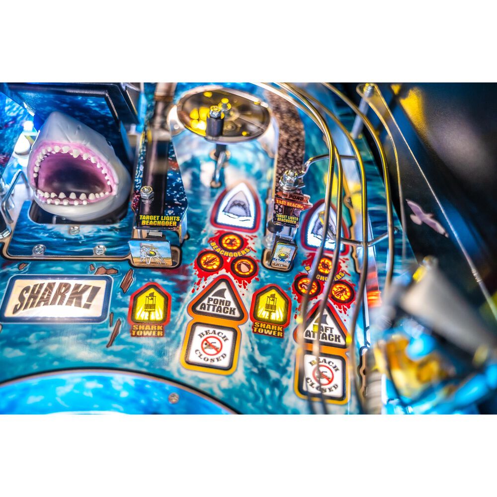 Stern Pinball Jaws Pro Premium Edition Pinball Machine, , large