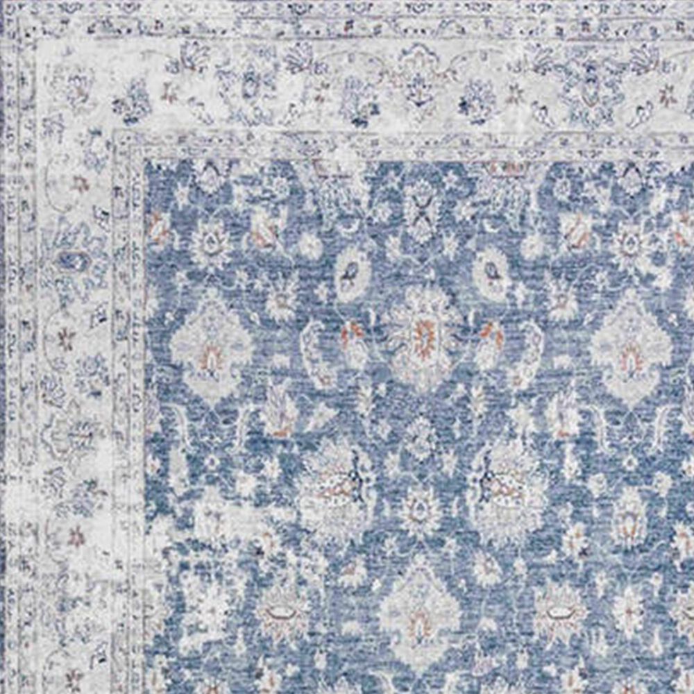 Central Oriental Trisha Yearwood Belmont Malian 5&#39; x 7&#39; Blue and Ivory Area Rug, , large
