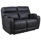HomeStretch Jaguar Triple Power Loveseat in Graphite, , large