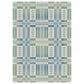 Balta Rugs Daurat Geometric 7"10" x 10" Blue Area Rug, , large