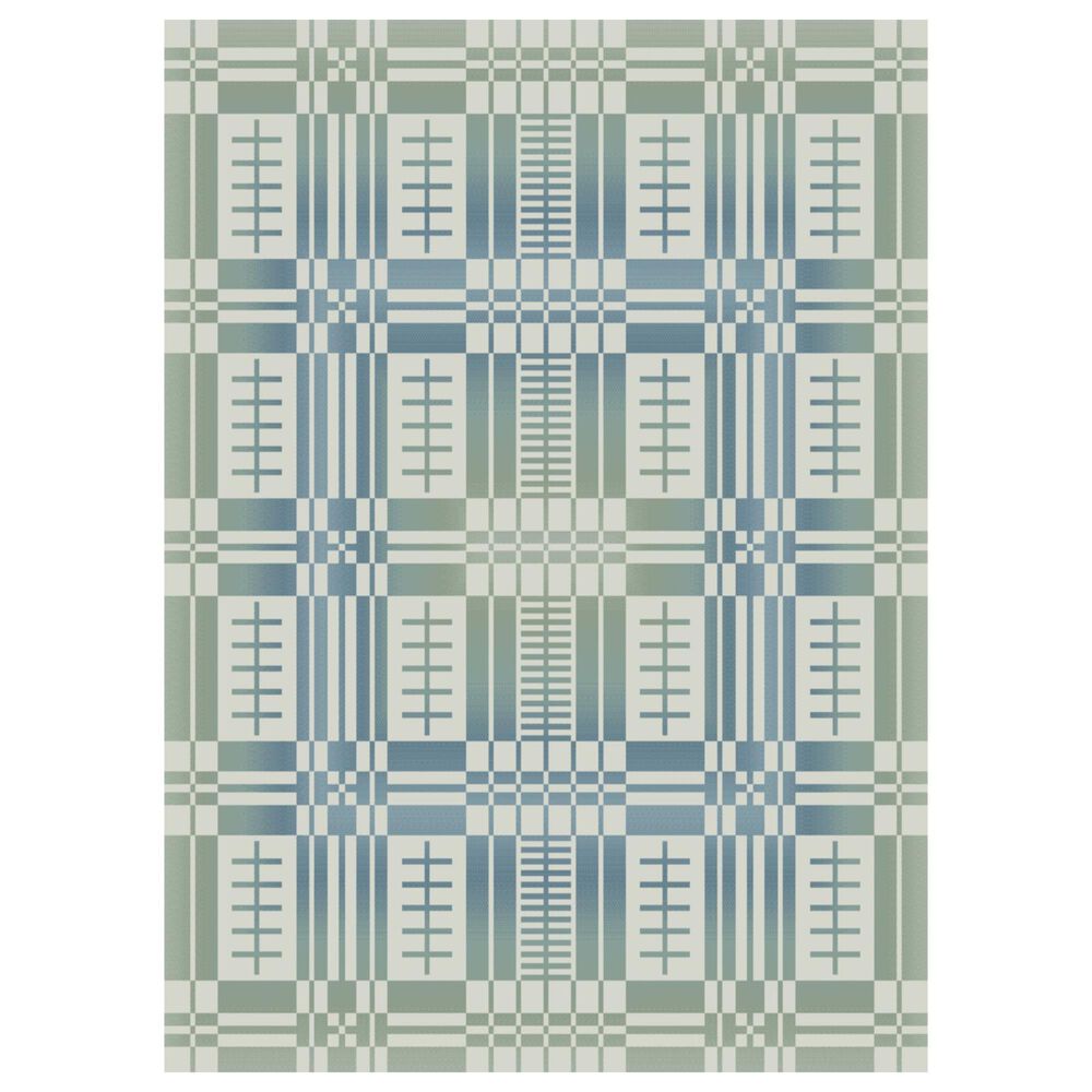 Balta Rugs Daurat Geometric 7"10" x 10" Blue Area Rug, , large