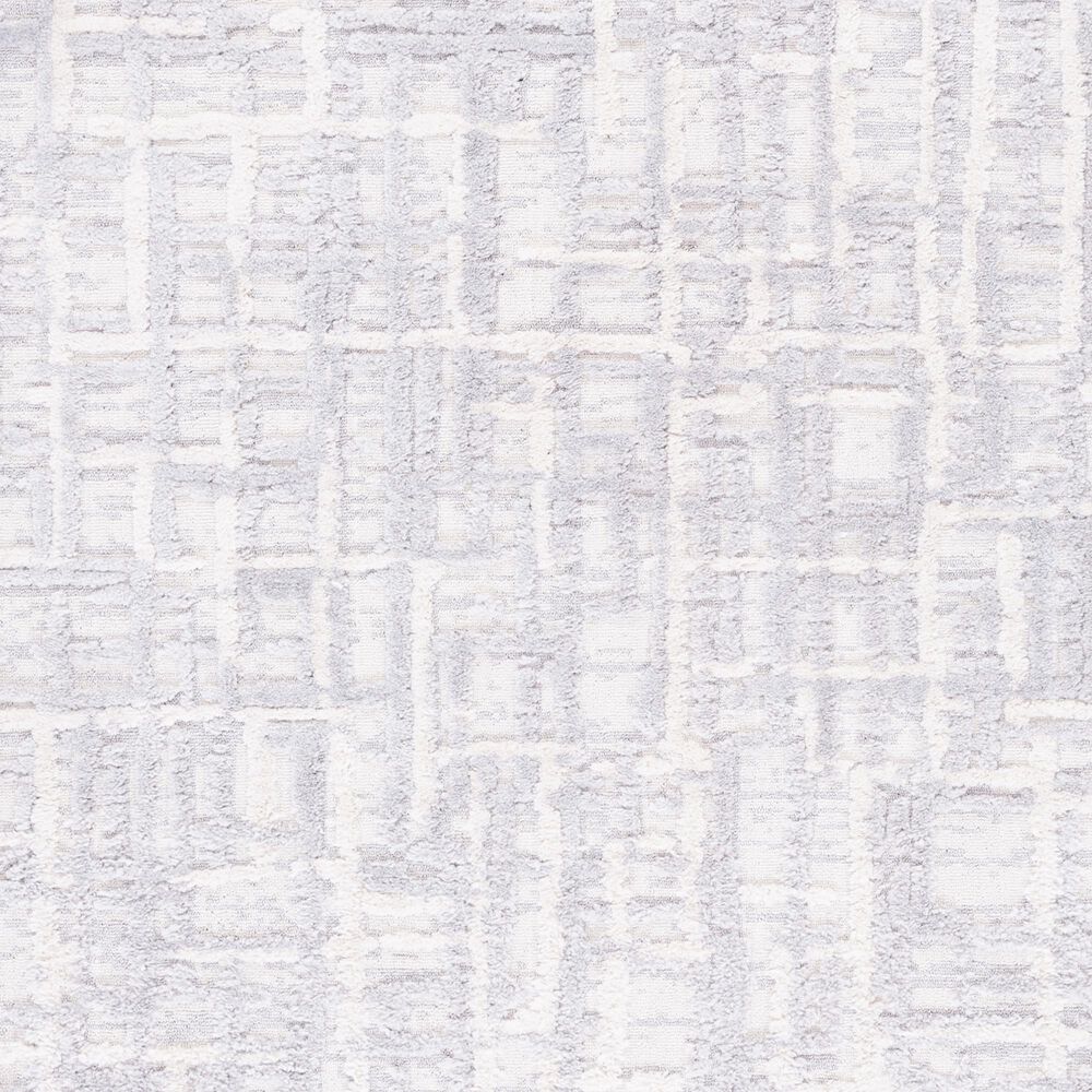 Safavieh Marrakesh 6&#39;7&quot; Round Ivory and Dark Grey Area Rug, , large