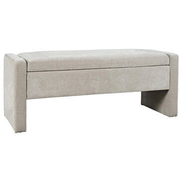 Waltham Braun Storage Bench in Grey, , large