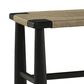Ashley Acerman Accent Bench in Black and Natural, , large