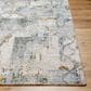 Surya Dresden Taupe, Off-White, Dusty Sage, Deep Teal, Light Gray, Mustard and Ink Blue 12" x 15" Area Rug, , large