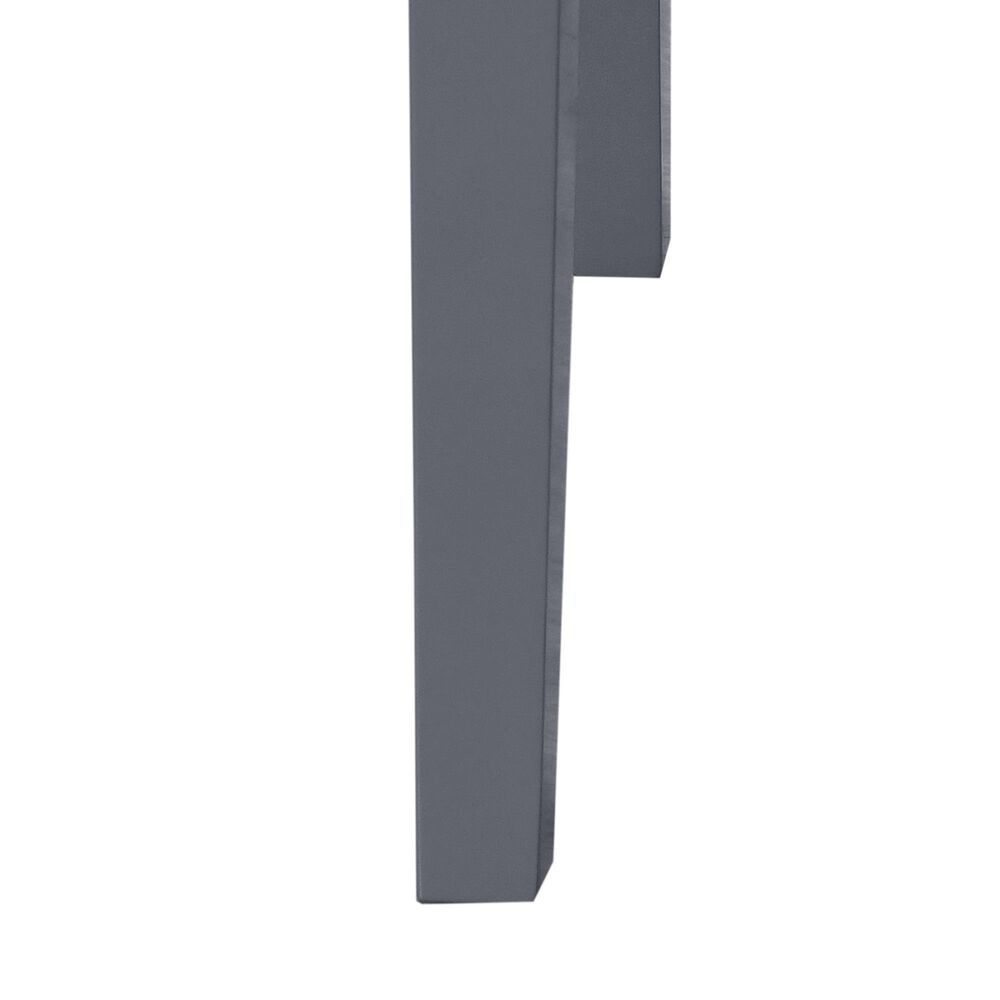 Global Furniture USA Monaco Side Chair in Dark Grey and Silver, , large