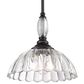 Golden Lighting Audra 1-Light Pendant in Matte Black, , large