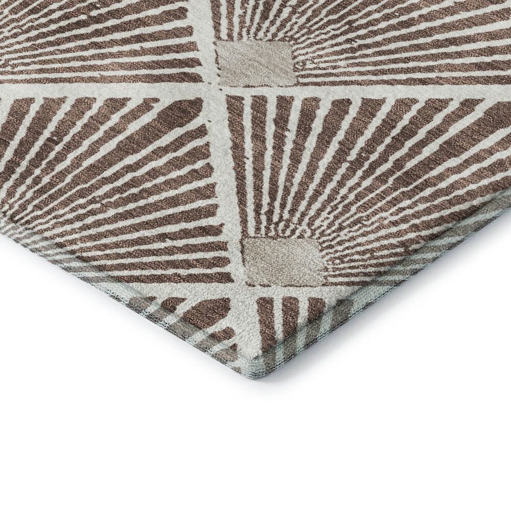 Dalyn Rug Company The Reserve TR9 Brown 2&#39;3&quot; x 7&#39;6&quot; Indoor/Outdoor Runner, , large