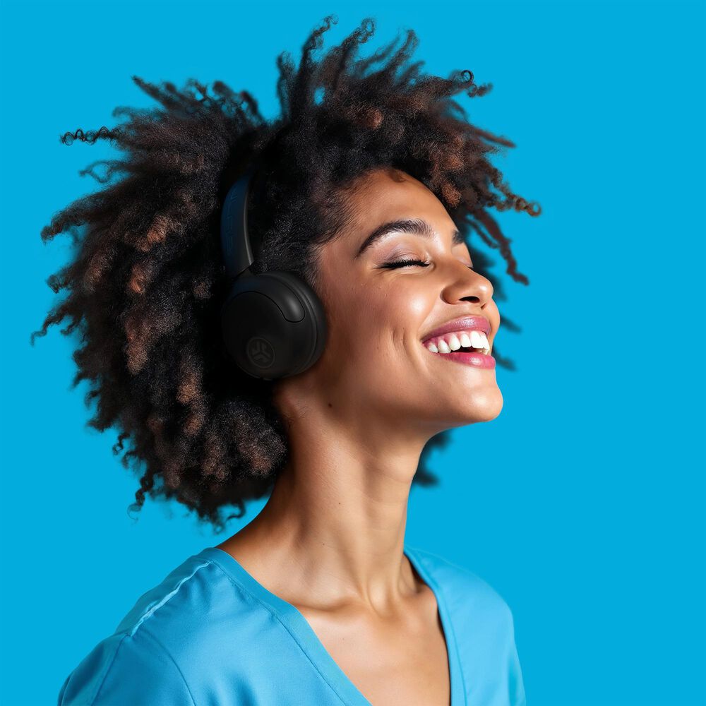 JLab Studio 2 Wireless On-Ear Headphones in Black, , large