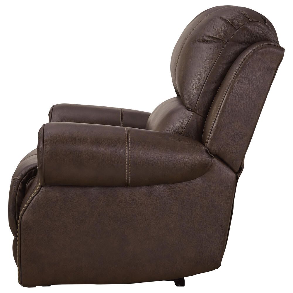 Ashley Freyeburg Power Recliner in Walnut, , large