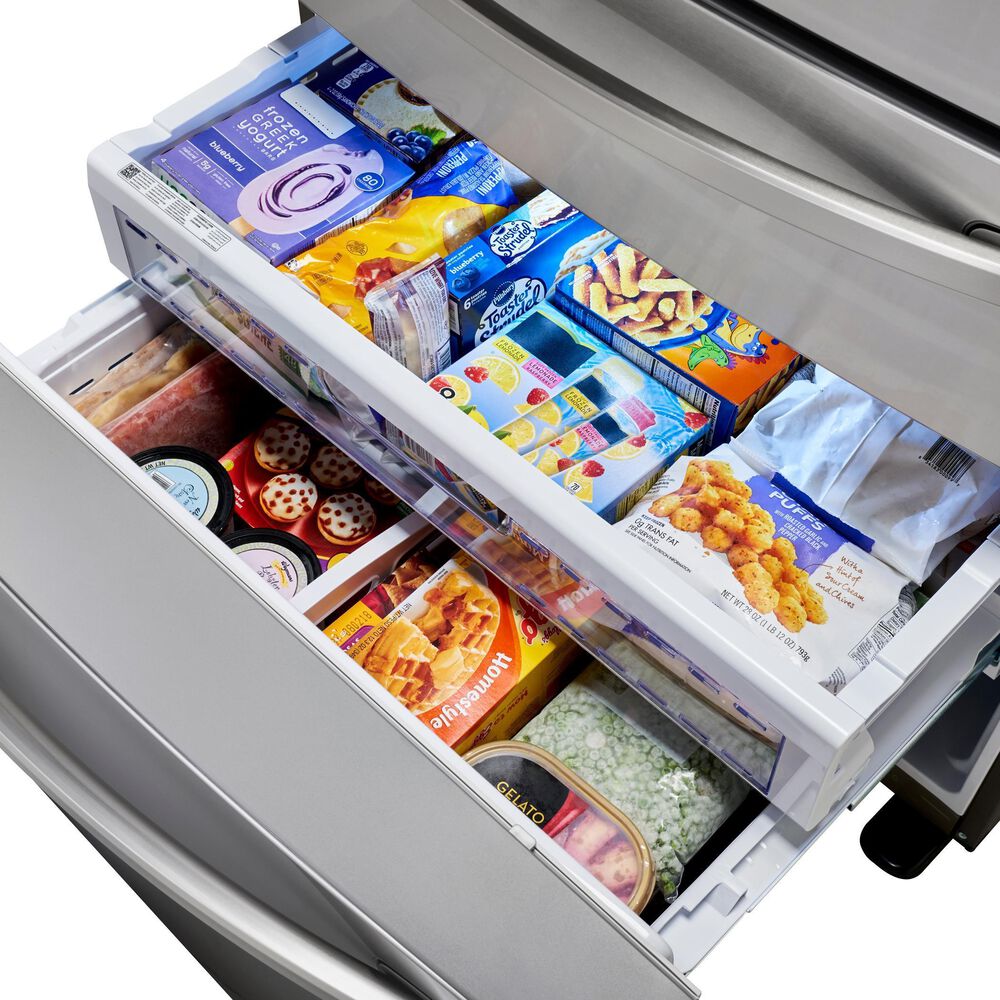 Samsung 4-Door French Door Refrigerator with Twin Cooling Plus in Stainless Steel, , large