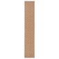 Nourison Twist Reversible 2"2" x 10" Natural Indoor/Outdoor Runner, , large