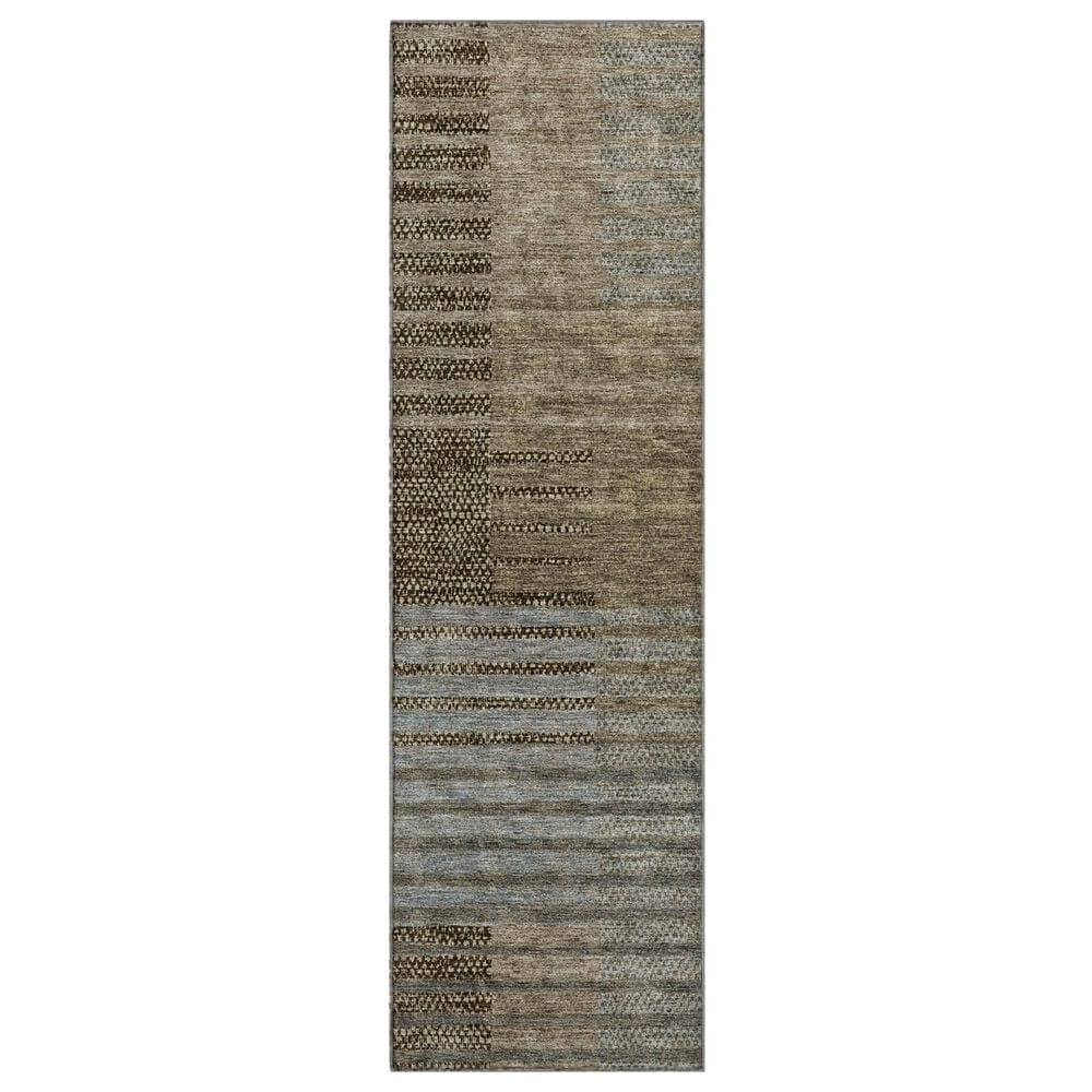 Dalyn Rug Company Neo NO17 2"3" x 7"6" Taupe Runner, , large