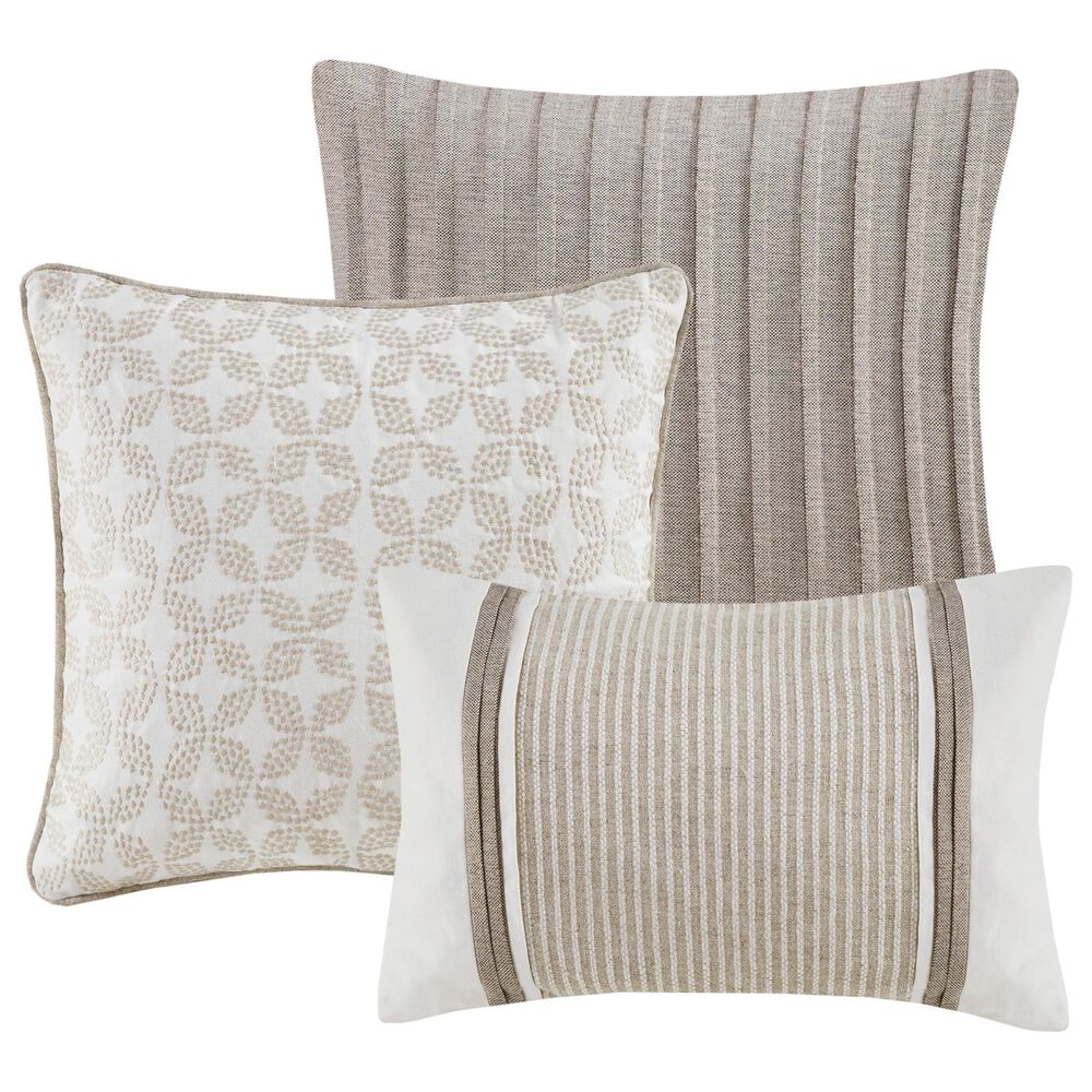 Hampton Park Carmel 9-Piece King/California King Comforter Set in Natural and Beige, , large